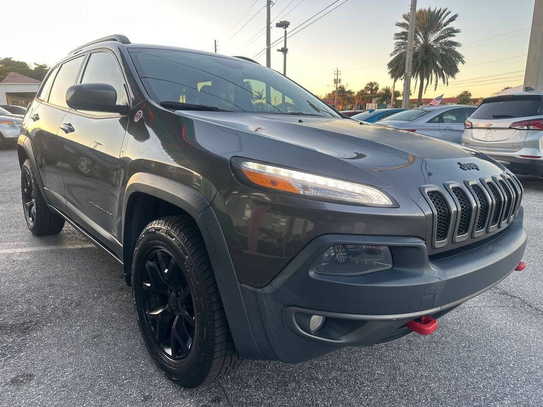 2016 Jeep Cherokee for sale at Tropical Auto Sales in North Palm Beach, FL