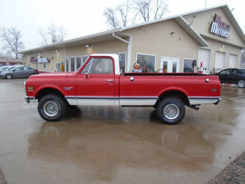 1970 Chevrolet C/K 20 Series for sale at Milaca Motors in Milaca MN