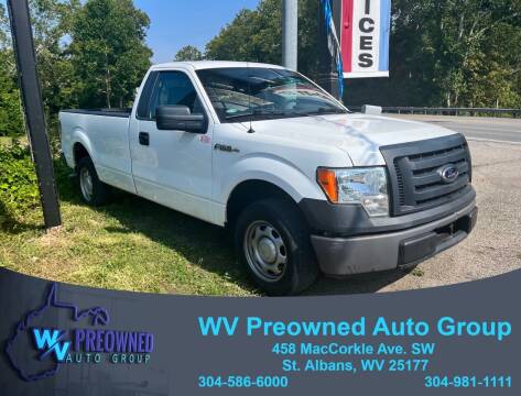 2012 Ford F-150 for sale at WV PREOWNED AUTO GROUP in Saint Albans WV