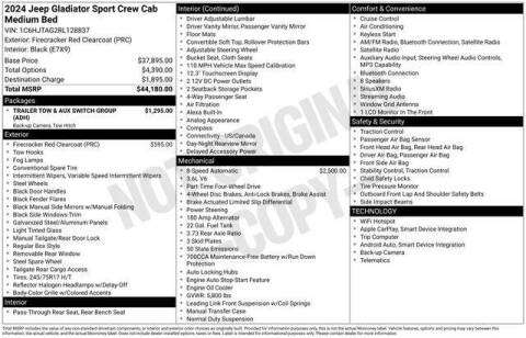 2024 Jeep Gladiator NightHawk