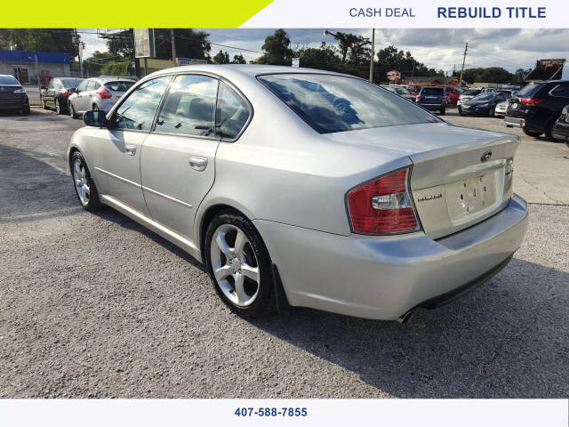 2006 Subaru Legacy for sale at EZ MOTOR ORLANDO in Orlando, FL