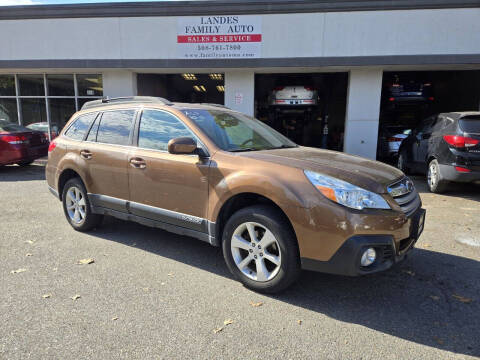 2013 Subaru Outback for sale at Landes Family Auto Sales in Attleboro MA