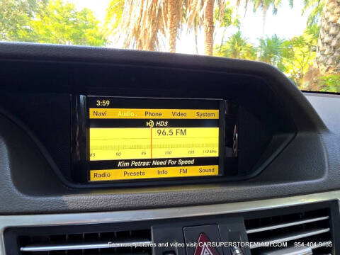 2011 Mercedes-Benz E-Class