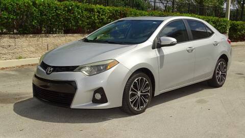 2015 Toyota Corolla for sale at Premier Luxury Cars in Oakland Park FL