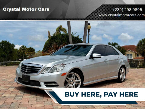 2013 Mercedes-Benz E-Class E 550 4MATIC