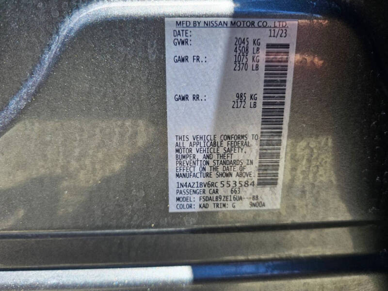 2024 Nissan LEAF S