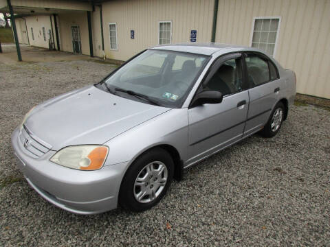 2001 Honda Civic for sale at WESTERN RESERVE AUTO SALES in Beloit OH