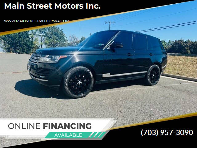 2016 Land Rover Range Rover Supercharged