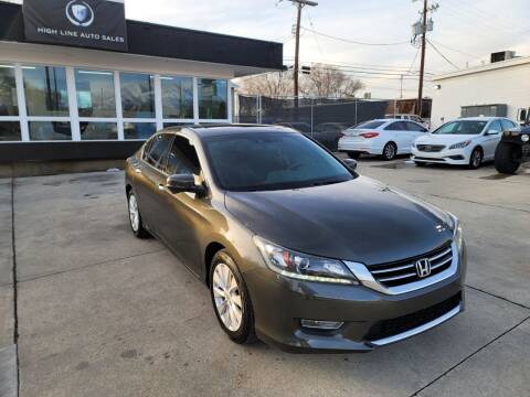 2013 Honda Accord for sale at High Line Auto Sales in Salt Lake City UT