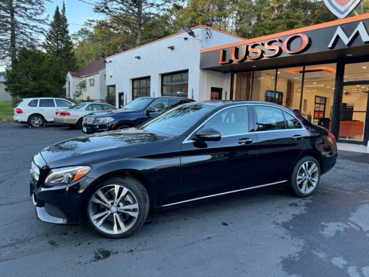 2017 Mercedes-Benz C-Class for sale at Lusso Motors in Amsterdam, NY