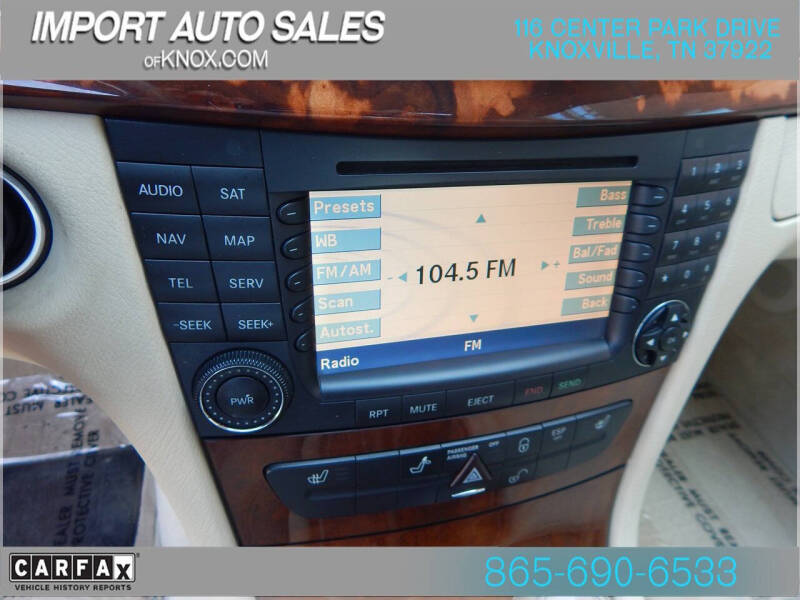 2004 Mercedes-Benz E-Class E 500