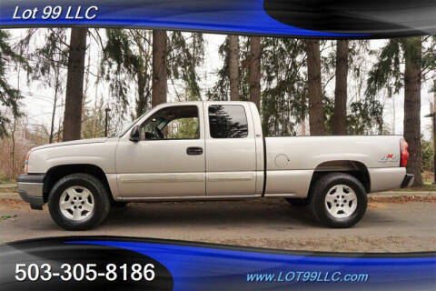 2005 Chevrolet Silverado 1500 for sale at LOT 99 LLC in Milwaukie OR