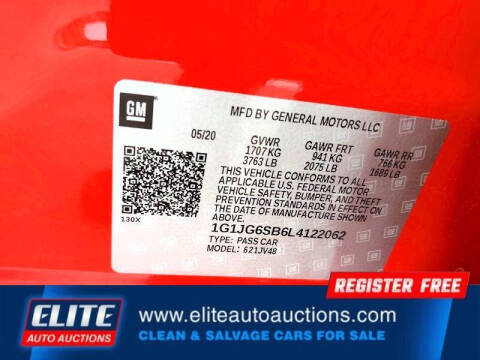 2020 Chevrolet Sonic LT