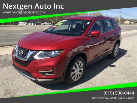 2017 Nissan Rogue for sale at Nextgen Auto Inc in Smithville TN