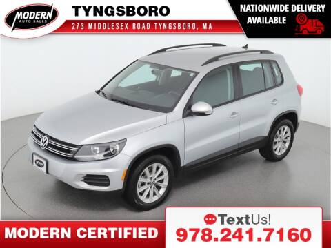 2017 Volkswagen Tiguan for sale at Modern Auto Sales in Tyngsboro MA
