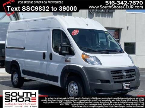 2018 RAM ProMaster Cargo for sale at South Shore Chrysler Dodge Jeep Ram in Inwood NY