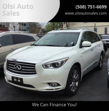 2015 Infiniti QX60 for sale at Olsi Auto Sales in Worcester MA