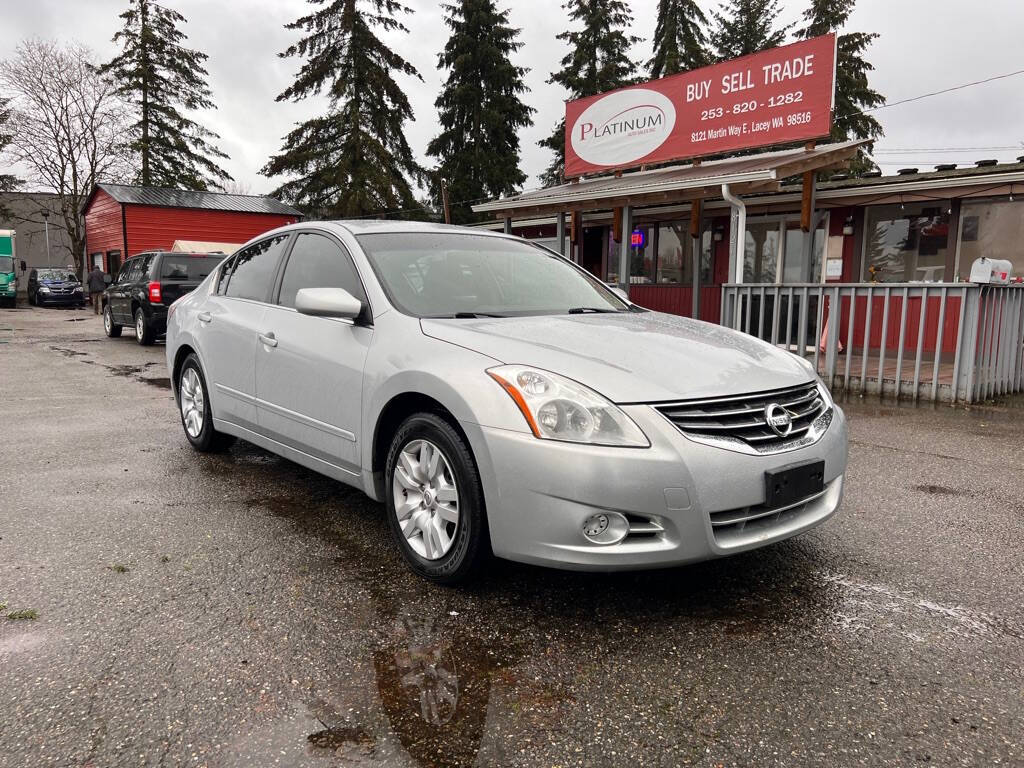 2010 Nissan Altima for sale at PLATINUM AUTO SALES INC in Lacey, WA