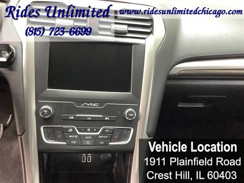 2019 Ford Fusion SEL