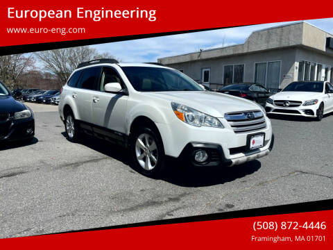 2013 Subaru Outback for sale at European Engineering in Framingham MA