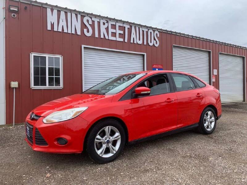 2013 Ford Focus for sale at Main Street Autos Sales and Service LLC in Whitehouse TX
