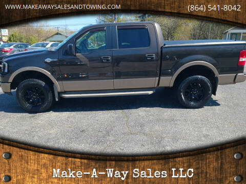 2005 Ford F-150 for sale at Make-A-Way Sales LLC in Spartanburg SC