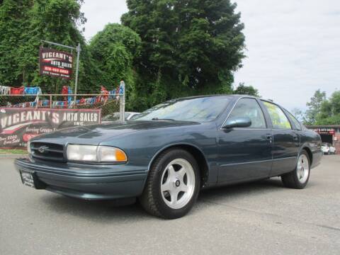 1995 Chevrolet Impala for sale at Vigeants Auto Sales Inc in Lowell MA