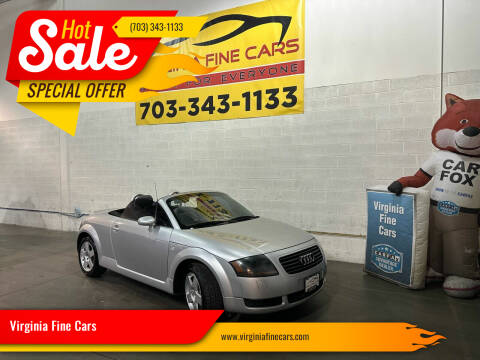 2001 Audi TT for sale at Virginia Fine Cars in Chantilly VA