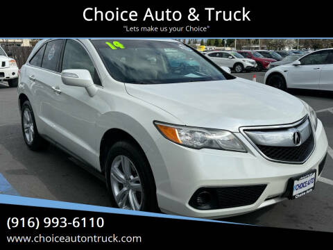 2014 Acura RDX for sale at Choice Auto & Truck in Sacramento CA