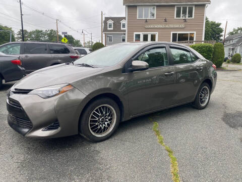 2017 Toyota Corolla for sale at Good Works Auto Sales INC in Ashland MA