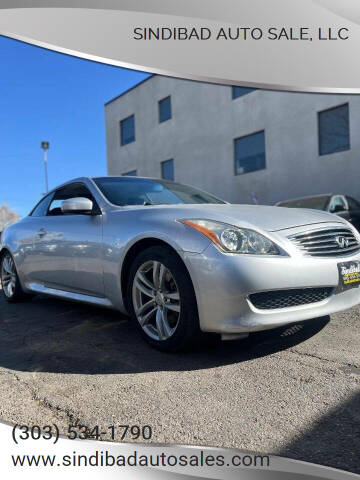 2009 Infiniti G37 Convertible for sale at Sindibad Auto Sale, LLC in Englewood CO