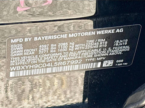 2020 BMW X2 sDrive28i