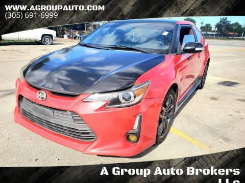 2015 Scion tC for sale at A Group Auto Brokers LLc in Opa-Locka FL