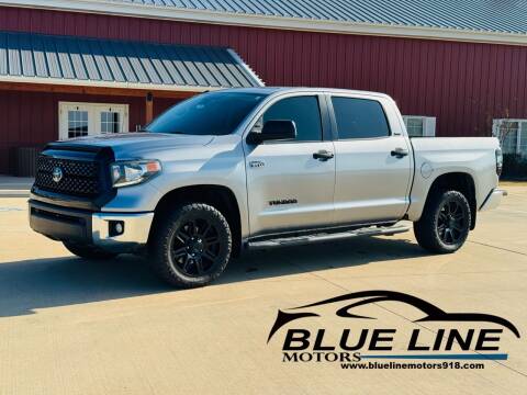 2018 Toyota Tundra for sale at Blue Line Motors in Bixby OK