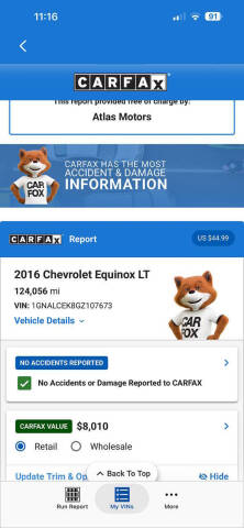 2016 Chevrolet Equinox LT