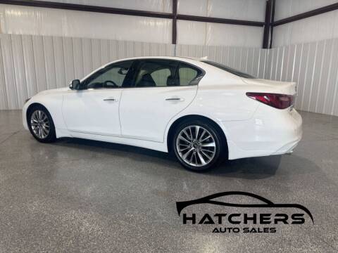 2021 Infiniti Q50 for sale at Hatcher's Auto Sales, LLC in Campbellsville KY