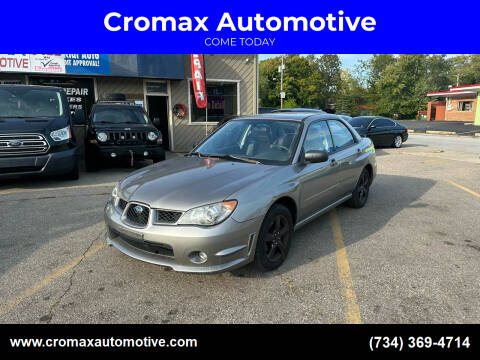 2006 Subaru Impreza for sale at Cromax Automotive in Ann Arbor MI