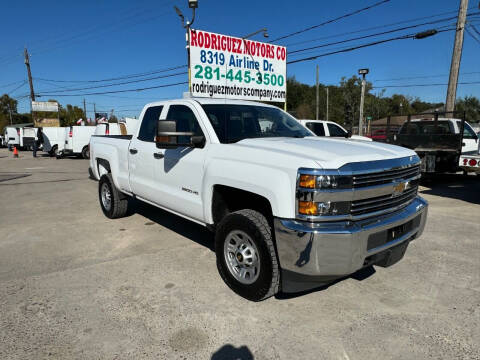 2018 Chevrolet Silverado 2500HD for sale at RODRIGUEZ MOTORS CO. in Houston TX