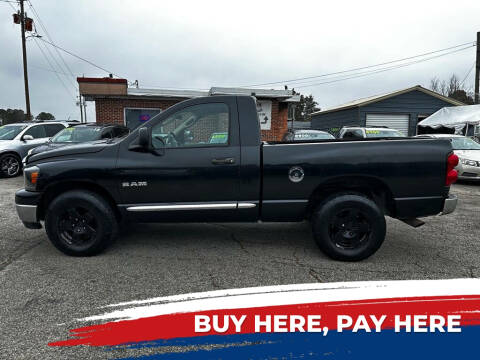 2008 Dodge Ram 1500 for sale at Autocom, LLC in Clayton NC