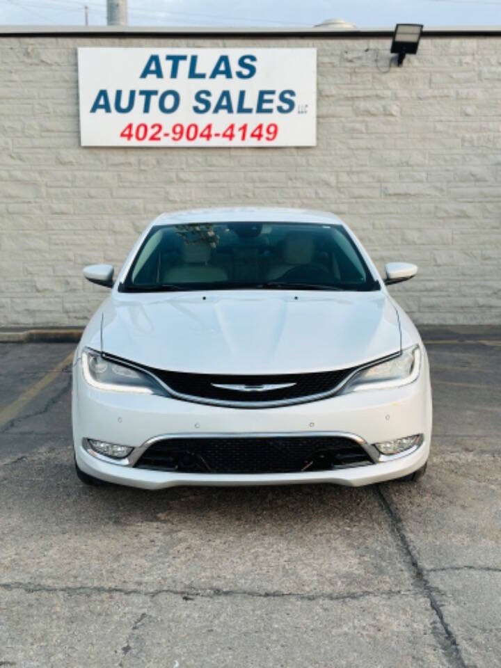 2015 Chrysler 200 for sale at Atlas Auto Sales LLC in Lincoln, NE