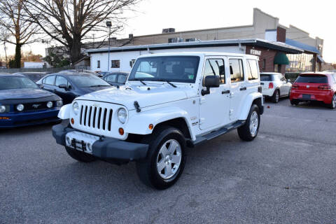 2012 Jeep Wrangler Unlimited for sale at Wheel Deal Auto Sales LLC in Norfolk VA