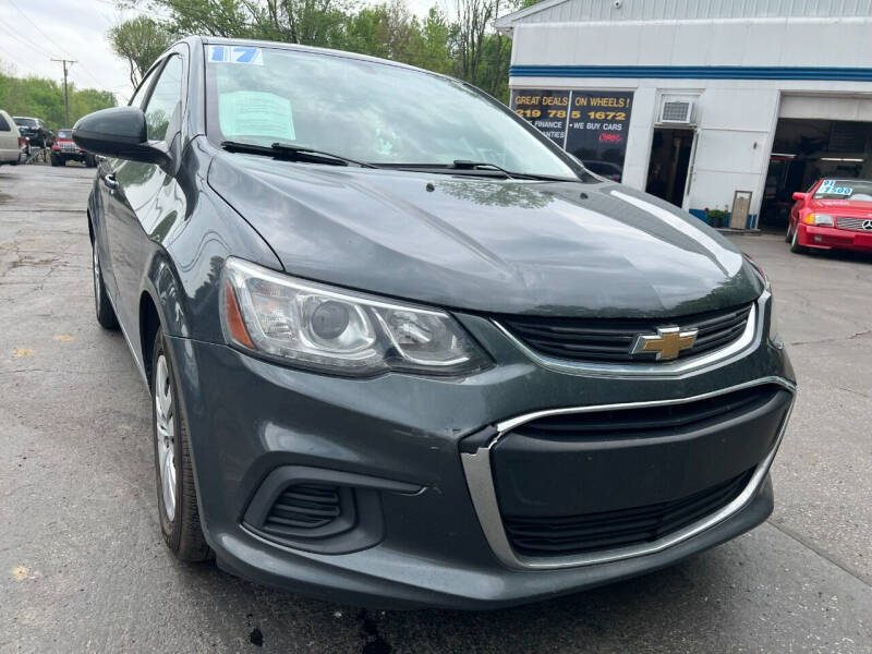 2017 Chevrolet Sonic for sale at GREAT DEALS ON WHEELS in Michigan City IN