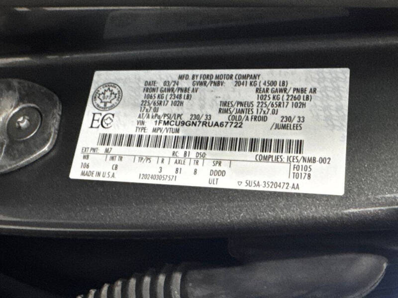 2024 Ford Escape Active