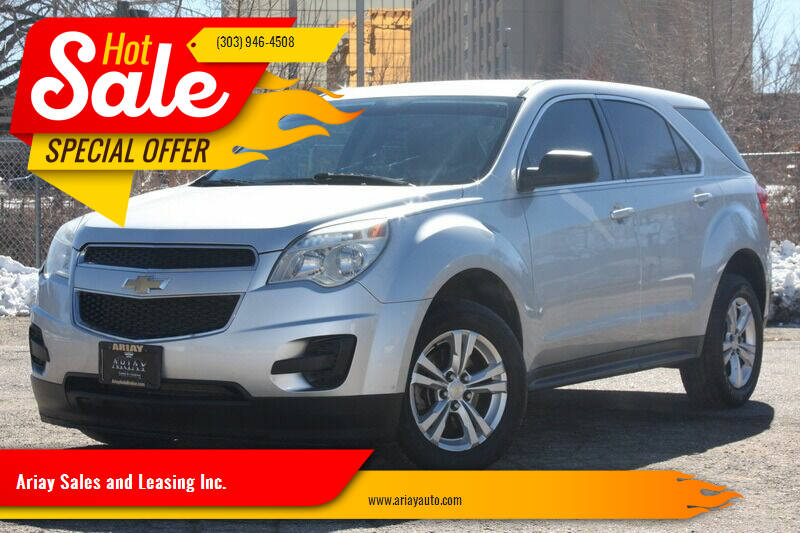 2012 Chevrolet Equinox for sale at Ariay Sales and Leasing Inc. in Denver CO