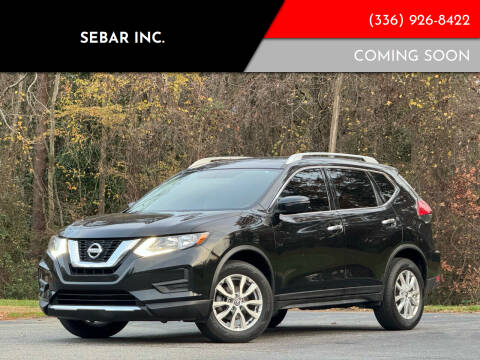 2017 Nissan Rogue for sale at Sebar Inc. in Greensboro NC