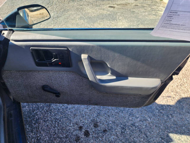 1987 Pontiac Fiero
