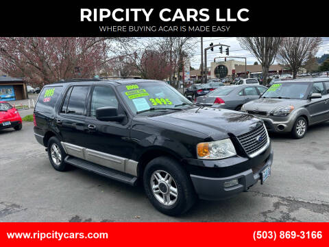 2003 Ford Expedition for sale at RIPCITY CARS LLC in Portland OR