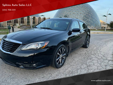 2013 Chrysler 200 for sale at Sphinx Auto Sales LLC in Milwaukee WI