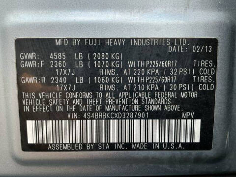 2013 Subaru Outback 2.5i Limited