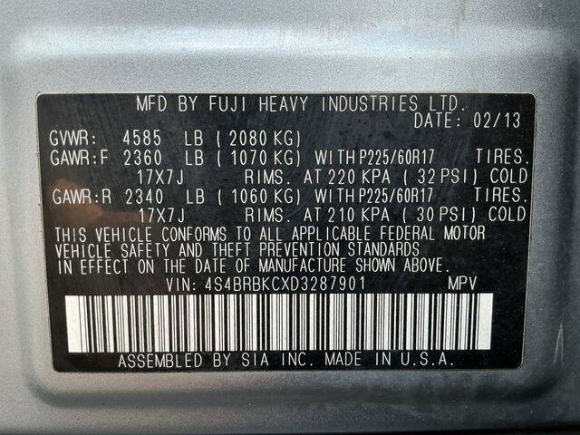 2013 Subaru Outback 2.5i Limited